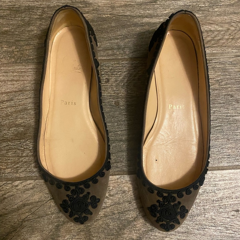 Christin Louboutin flats